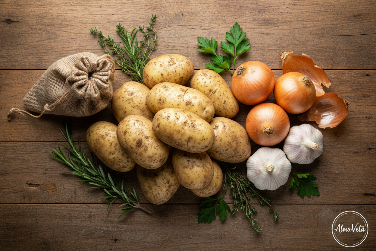 Pack Huerta Gallega - Patata, Cebolla y Ajo