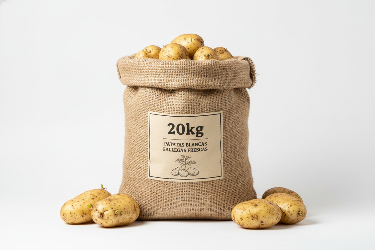 Patatas de Galicia - Variedad Blanca Premium