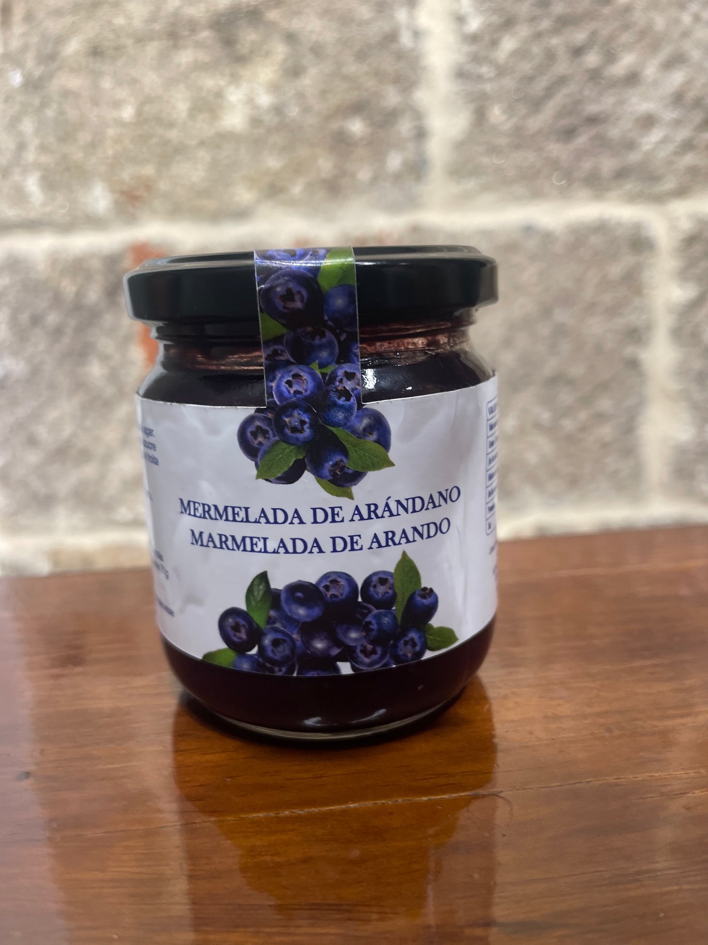 Mermelada de Arándano Artesanal 195g - Hecha en Galicia
