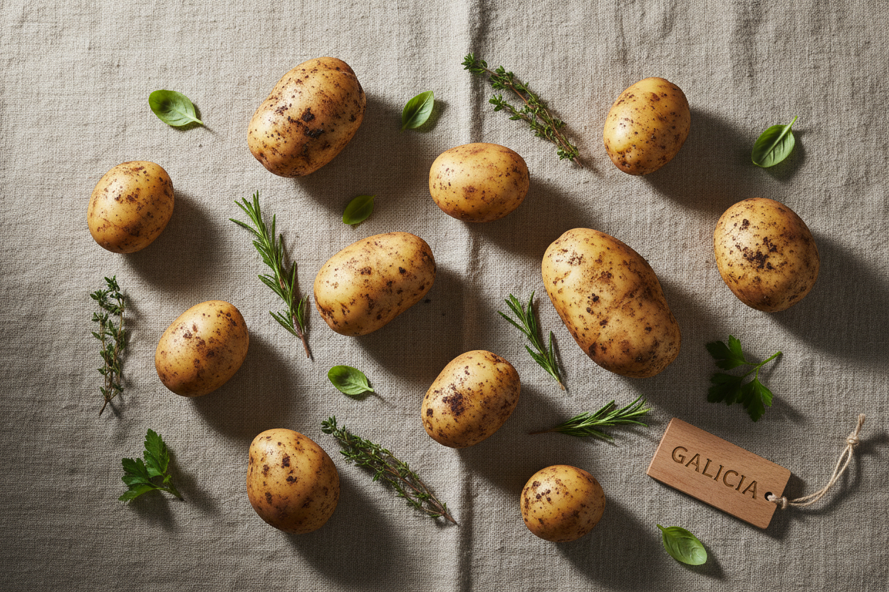 Patatas de Galicia - Variedad Blanca Premium