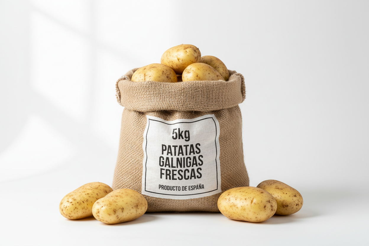 Patatas de Galicia - Variedad Blanca Premium