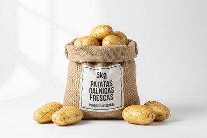Patatas de Galicia - Variedad Blanca Premium
